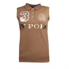 Polo HV POLO Favouritas Luxury Mouwloos Lichtbruin