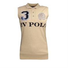 Polo HV POLO Favouritas Luxury Mouwloos Middenbruin