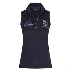 Polo HV POLO Favouritas Tech Mouwloos Donkerblauw