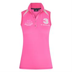 Polo HV POLO Favouritas Tech Mouwloos Donkerroze