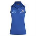 Polo HV POLO Favouritas Tech Mouwloos Middenblauw