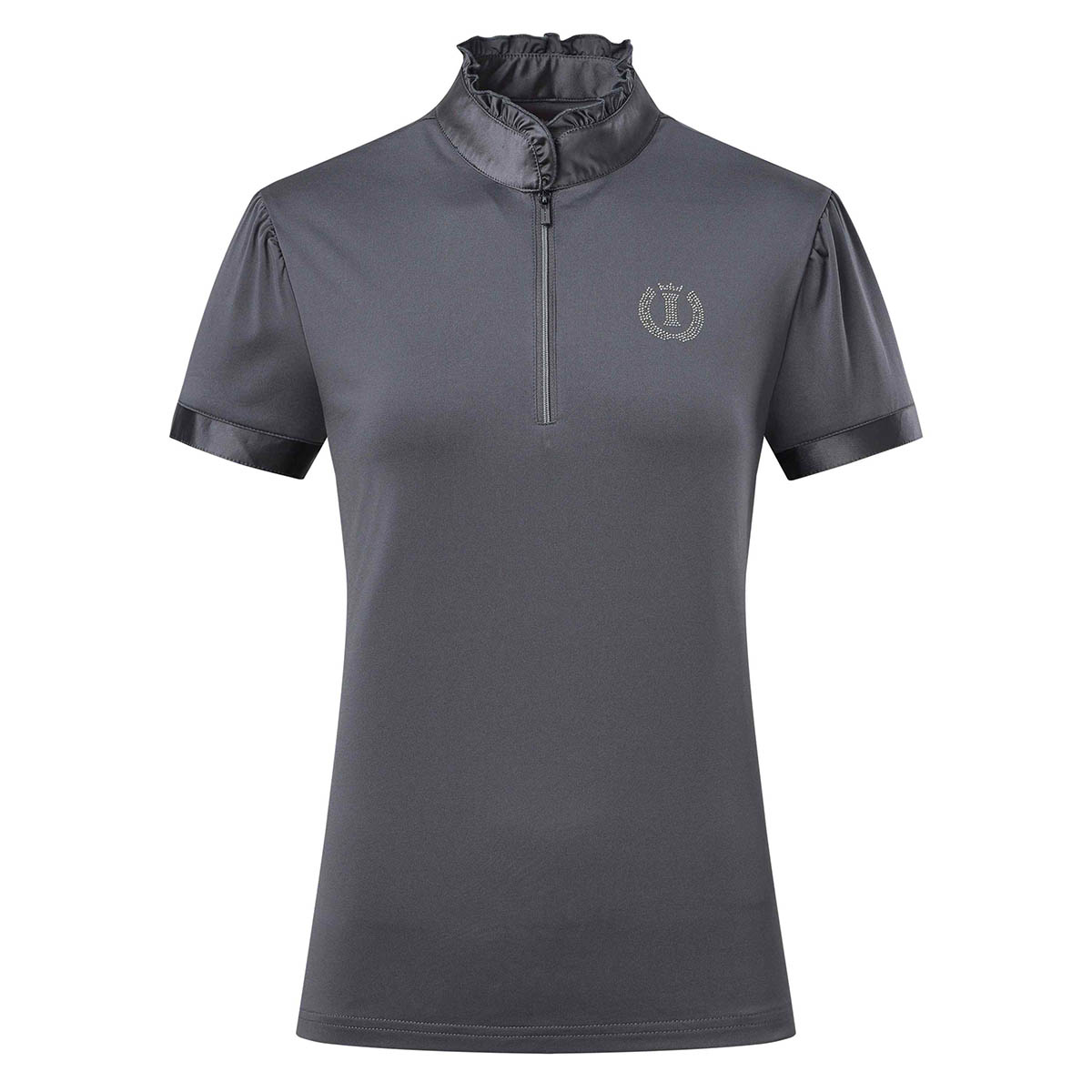 Polo Imperial Riding Irhanna Donkergrijs, L in donkergrijs
