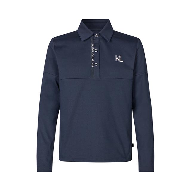 Polo Kingsland KLViktor Longsleeve Kids Donkerblauw