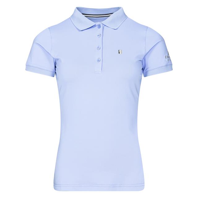 Polo Kingsland Piqué Blauw