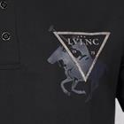 Polo La Valencio LVQuazar Men Zwart