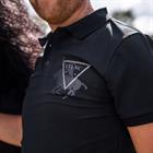 Polo La Valencio LVQuazar Men Zwart