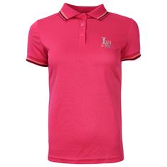 Polo La Valencio LVRumor Kids Donkerroze