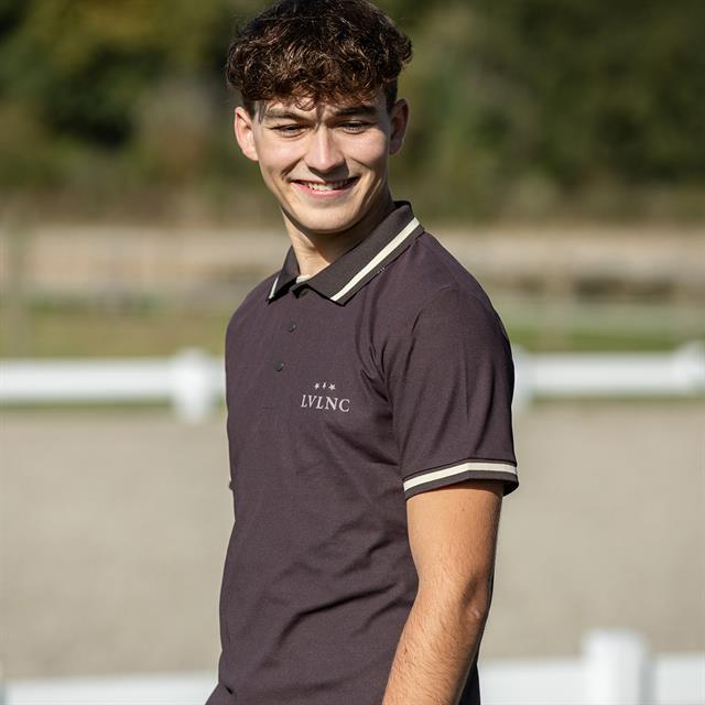 Polo La Valencio LVUri Men Donkerbruin