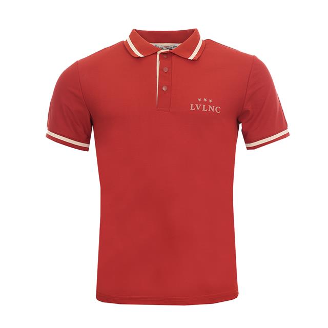 Polo La Valencio LVUri Men Donkeroranje