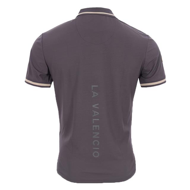 Polo La Valencio LVVendor Men Grijs