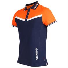 Polo Men KNHS Donkerblauw-oranje