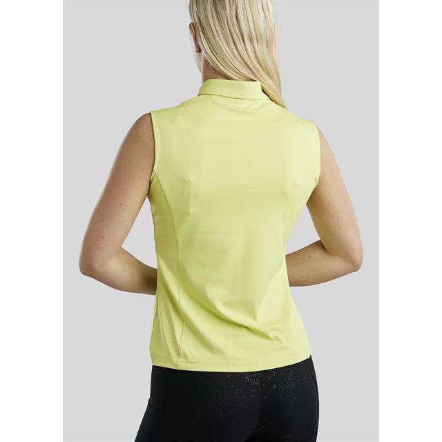Polo Montar MOFiona Mouwloos Lichtgroen
