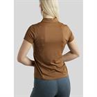 Polo Montar MOStella Mesh Contrast Stated Bruin