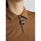 Polo Montar MOStella Mesh Contrast Stated Bruin