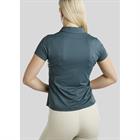 Polo Montar MOStella Mesh Contrast Stated Middenblauw