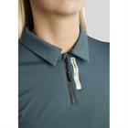 Polo Montar MOStella Mesh Contrast Stated Middenblauw