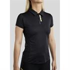 Polo Montar MOStella Mesh Contrast Stated Zwart