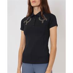 Polo Rebel By Montar Shiny Seam Donkerblauw