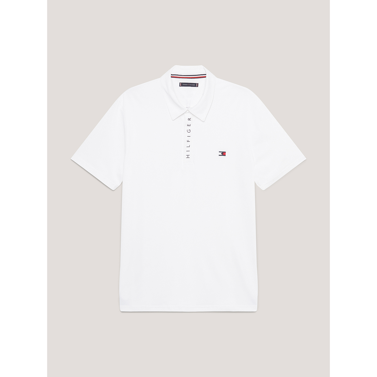 Polo Tommy Hilfiger Harlem Men Wit, L in wit