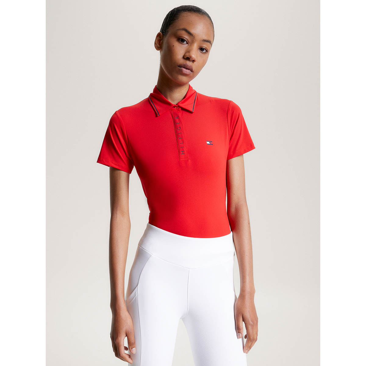 Polo Tommy Hilfiger Harlem Rood, M in rood