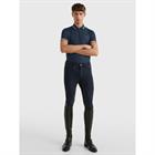 Polo Tommy Hilfiger Performance Zip Men Donkerblauw