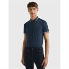 Polo Tommy Hilfiger Performance Zip Men Donkerblauw