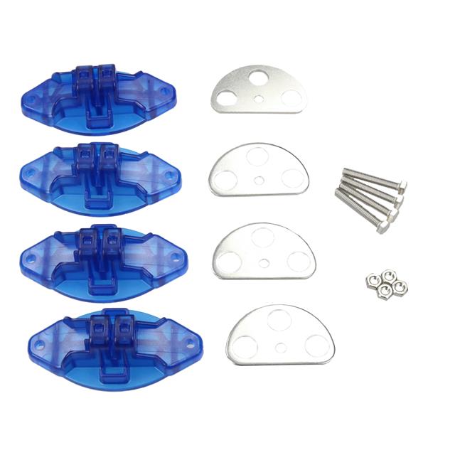 Poortgreepisolator Kerbl Vario Pro 4-pack Blauw