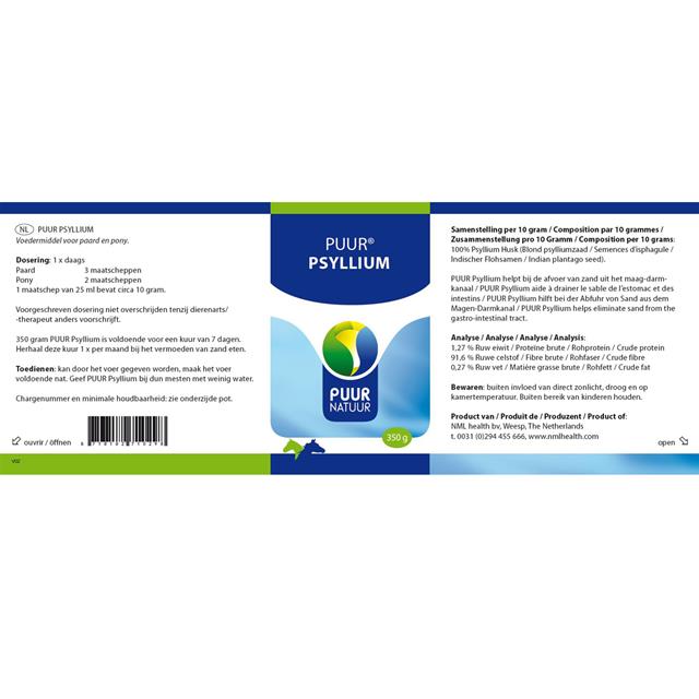 Puur Psyllium Overige