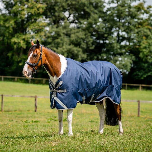 Regendeken Horseware Amigo 1200D XL 0gr Donkerblauw-grijs