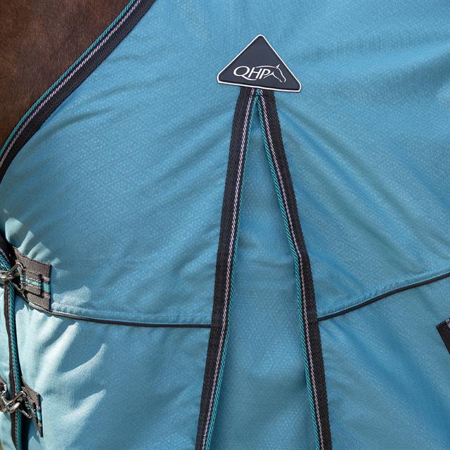 Regendeken QHP Darkturquoise