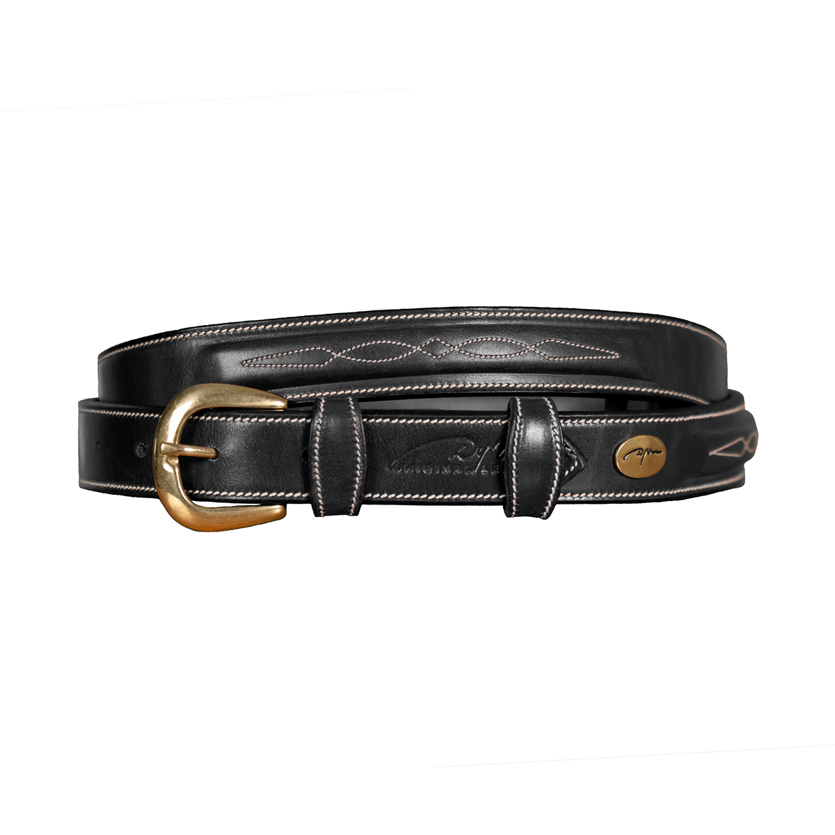 Riem Dy&apos;on Fancy Zwart, 85 cm in zwart