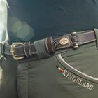 Riem Dy'on Flat Leather Zwart