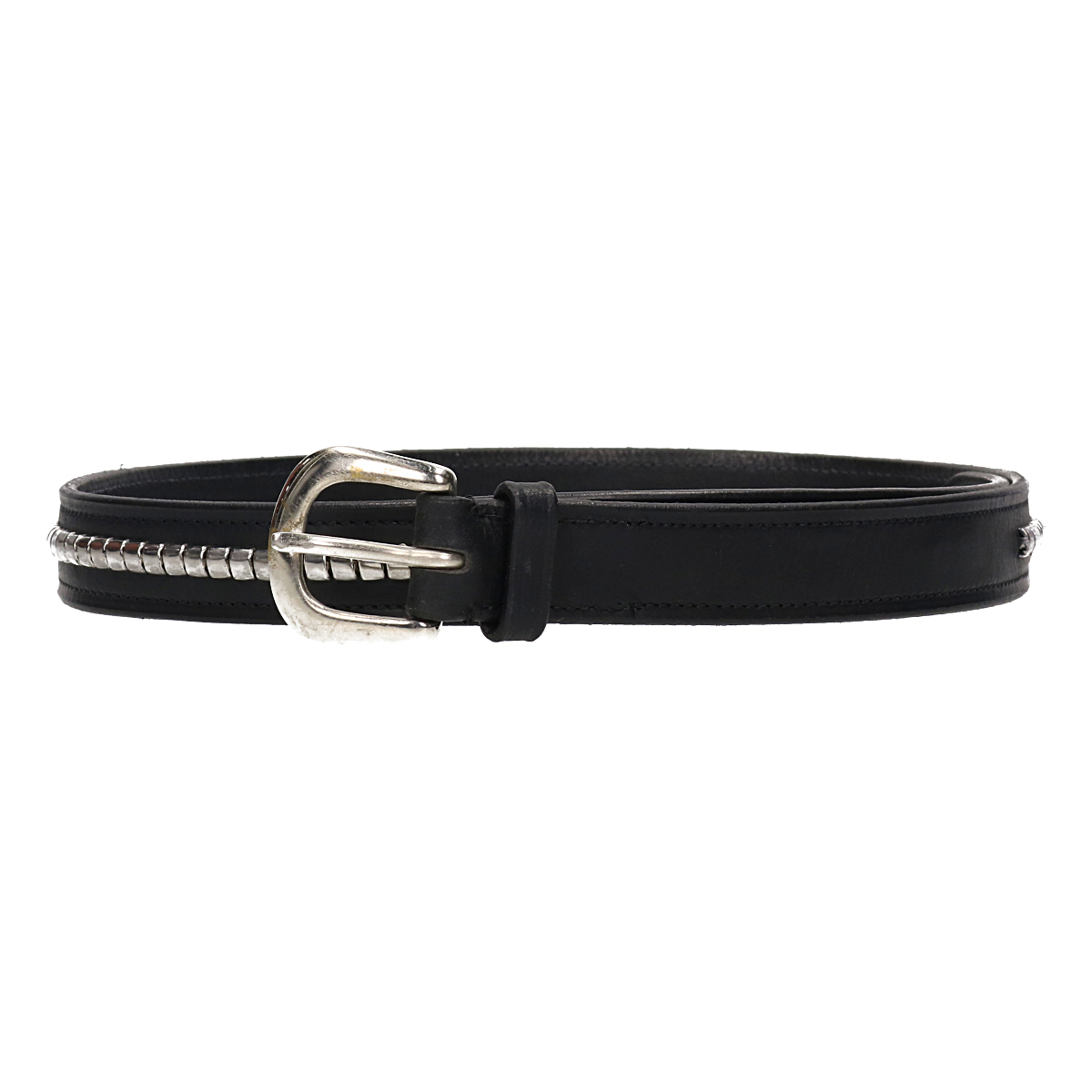 Riem Horka Clincher, 85 CM in zwart/zilver