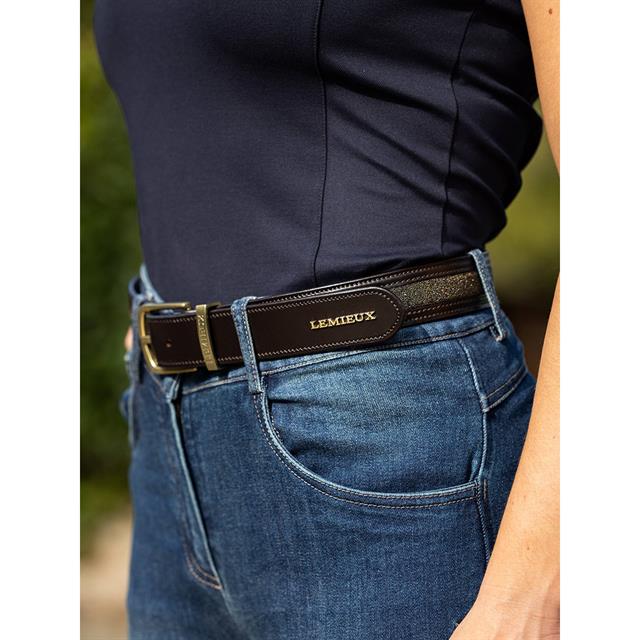 Riem LeMieux Crystal Insert Bruin