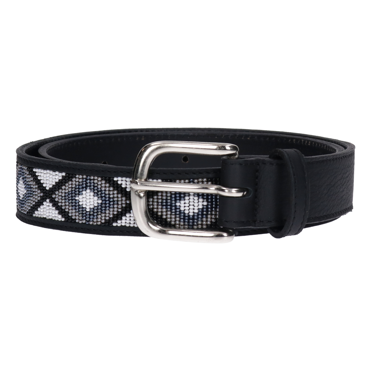 Penelope Leprevost Riem Pearl Black/White - 85