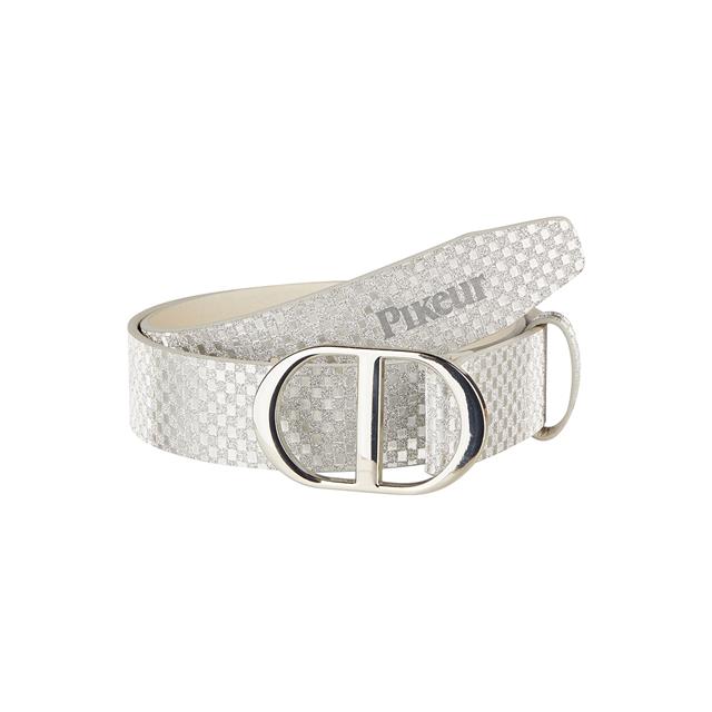 Riem Pikeur Glossy Zilver