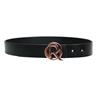 Riem QUUR QLogo Zwart-roze