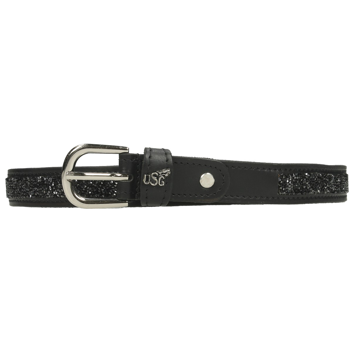 Riem Usg Mosaik Zwart, 80 cm in zwart