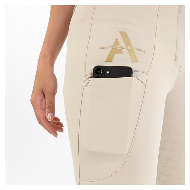 Rijbroek ANKY Flowing Full Grip Beige