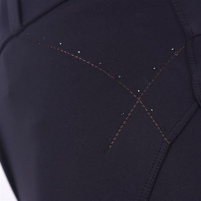 Rijbroek Cavallo CAVALCandera Full Grip Donkerblauw
