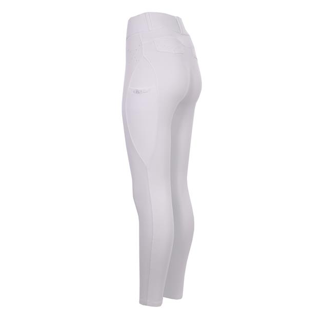 Rijbroek Cavallo CAVALCandera Full Grip Wit
