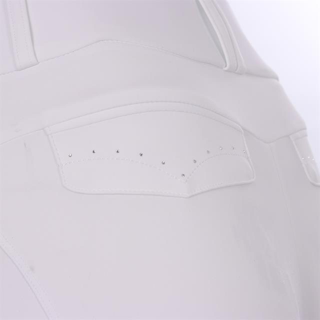 Rijbroek Cavallo CAVALCandera Full Grip Wit
