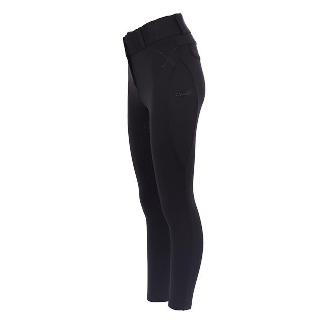 Rijbroek Cavallo CAVALCandera Full Grip Zwart