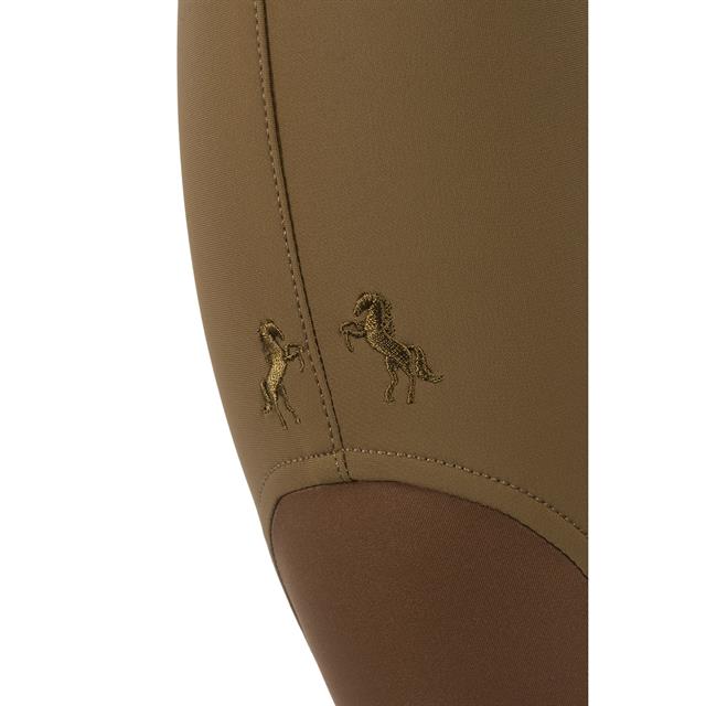 Rijbroek Cavallo CAVALCarrie Full Grip Lichtbruin