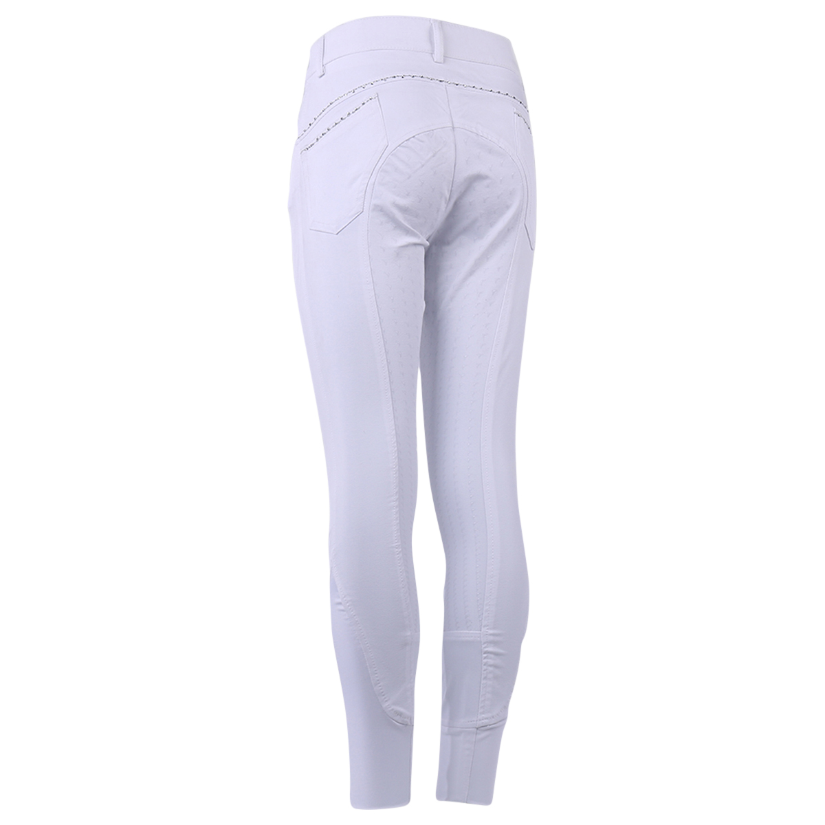 Rijbroek Easy Rider Elodie Diamond Kids Siliconen Wit, 140 in wit