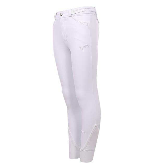 Rijbroek Eden By Pénélope Elegance Knie Grip Kids Wit