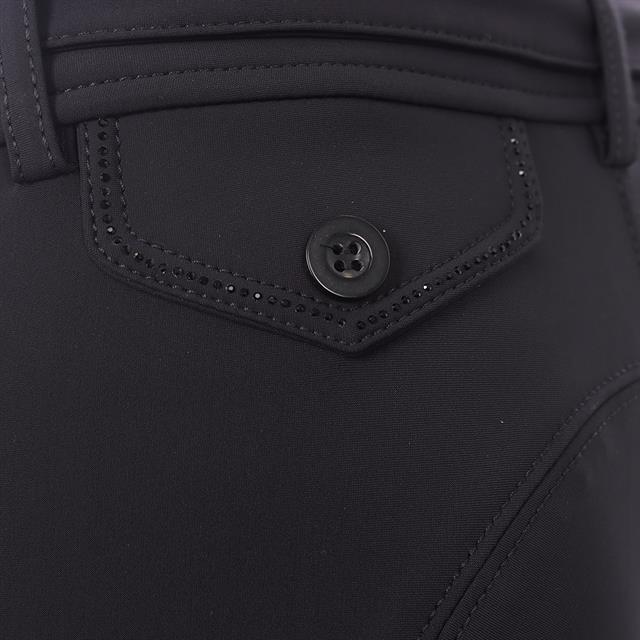 Rijbroek Eden By Pénélope Elegance Knie Grip Kids Zwart