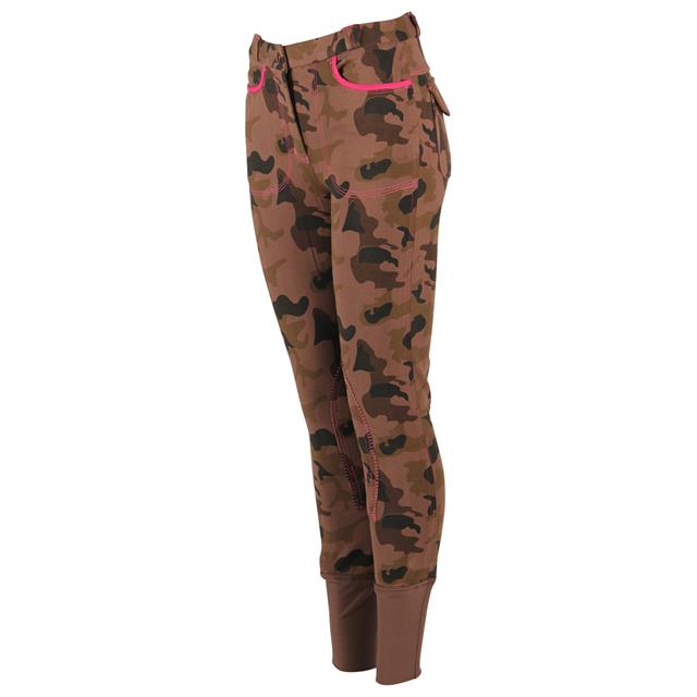 Rijbroek Epplejeck Camouflage Donkergroen