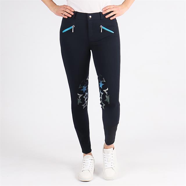 Rijbroek Epplejeck Starlight Knie Grip Kids Donkerblauw