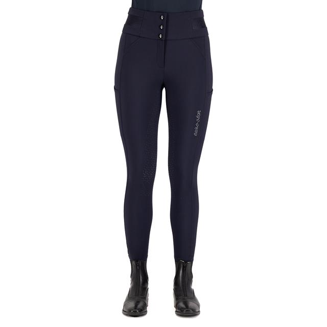 Rijbroek euro-star ESAthletic Luxe Full Grip Donkerblauw